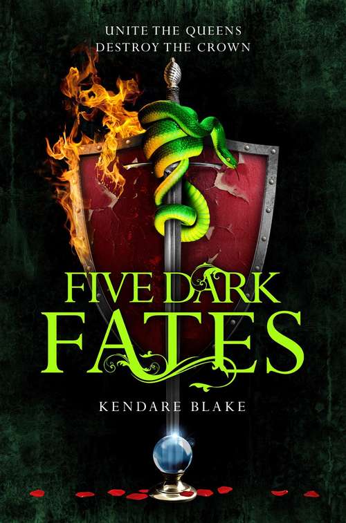 Book cover of Five Dark Fates (Three Dark Crowns #4)