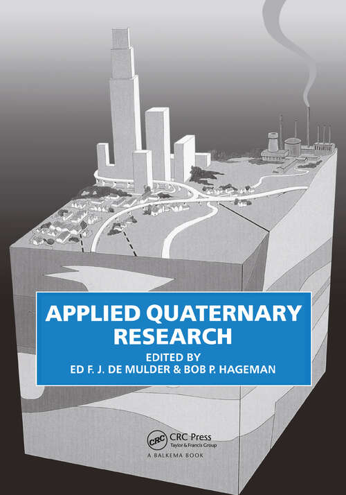 Book cover of Applied Quaternary Research