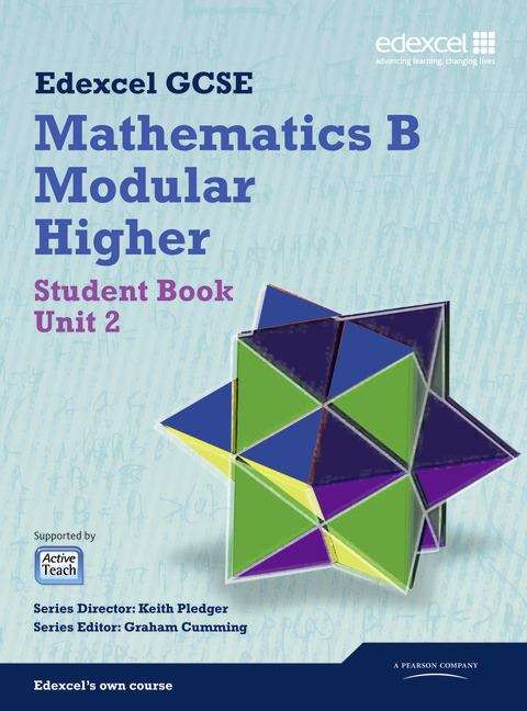 Book cover of Edexcel GCSE Mathematics B: student book (PDF)