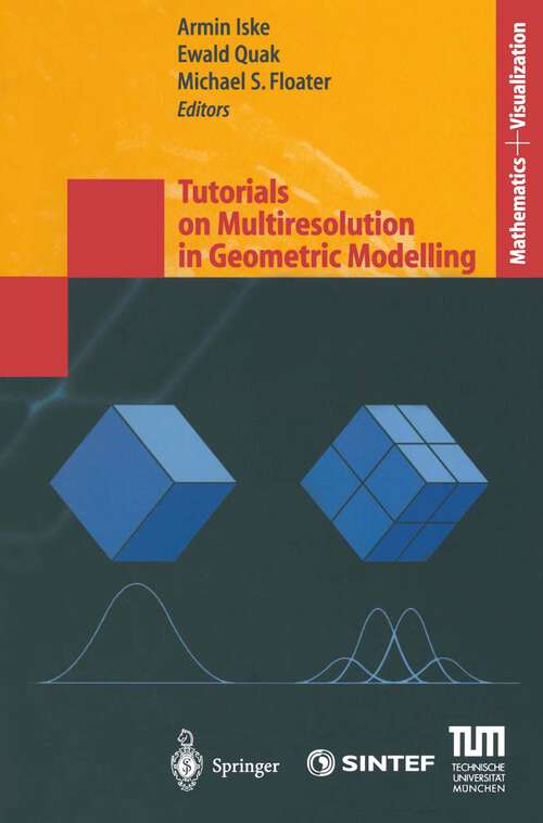 Book cover of Tutorials on Multiresolution in Geometric Modelling: Summer School Lecture Notes (2002) (Mathematics and Visualization)