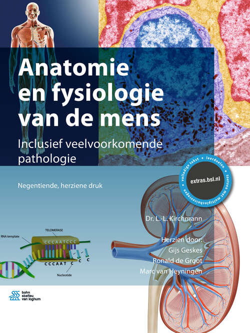 Book cover of Anatomie en fysiologie van de mens: Inclusief veelvoorkomende pathologie (19th ed. 2018)