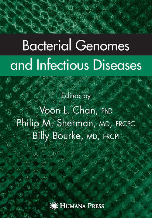 Book cover of Bacterial Genomes and Infectious Diseases (2006)