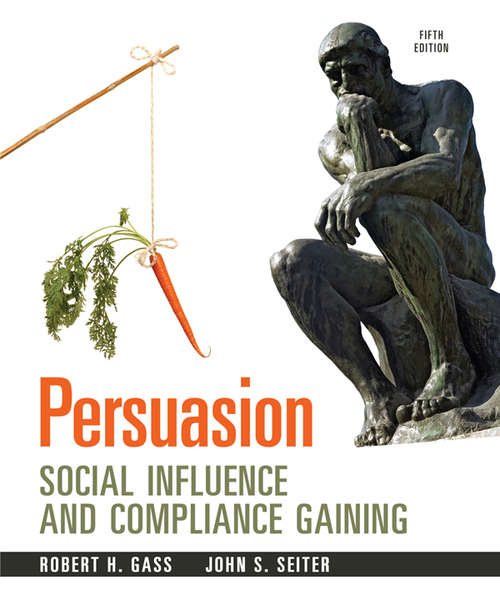 Book cover of Persuasion: Social Inflence and Compliance Gaining