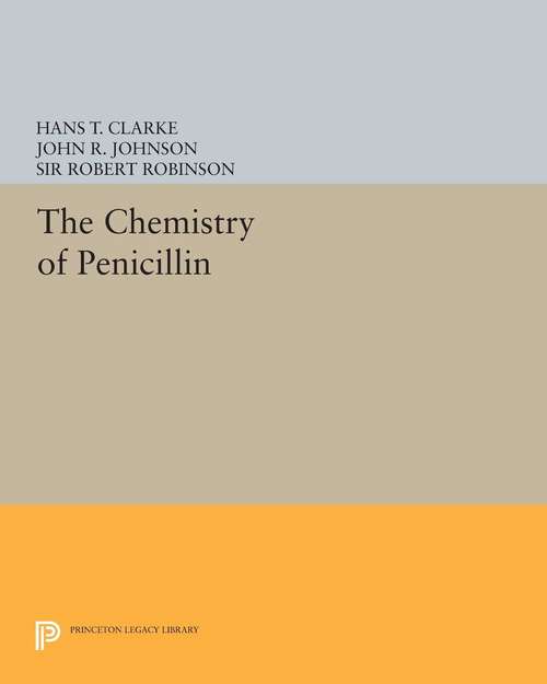 Book cover of Chemistry of Penicillin (PDF)