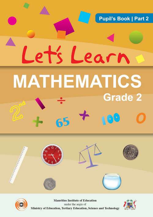 Book cover of Let’s Learn Mathematics Part-2 - Pupil's Book class 2 - MIE