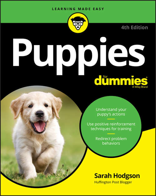 Book cover of Puppies For Dummies (4) (Playaway Adult Nonfiction Ser.)