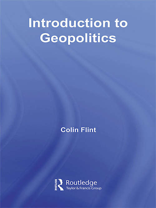 Book cover of Introduction to Geopolitics