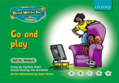 Book cover of Read Write Inc. Phonics, Green, Fic, 1A: Go And Play (PDF)