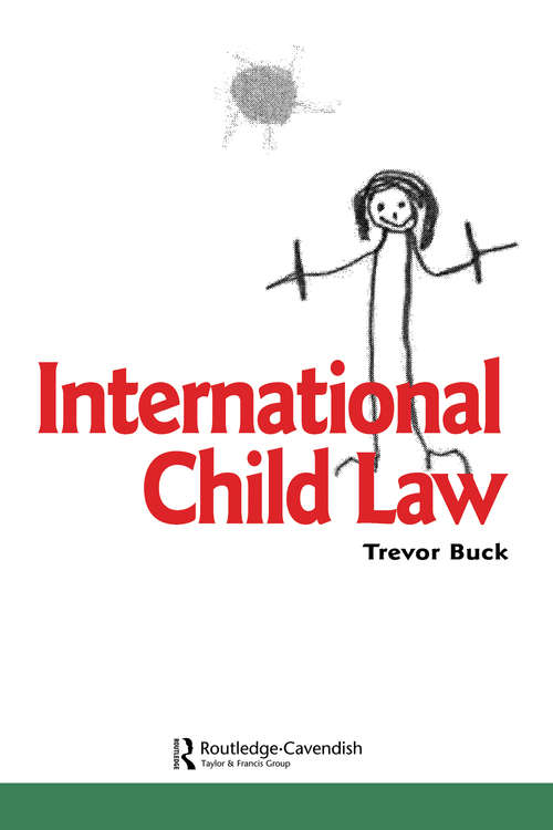Book cover of International Child Law (2)