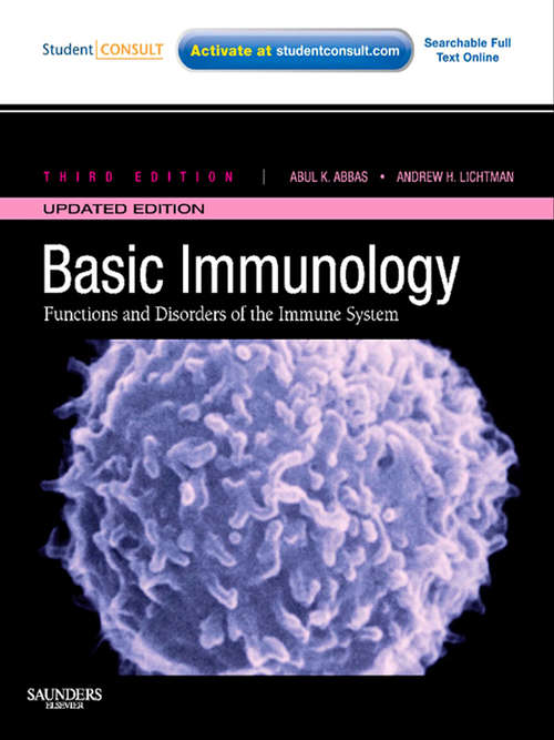 Book cover of Basic Immunology Updated Edition E-Book: Functions and Disorders of the Immune System (3)