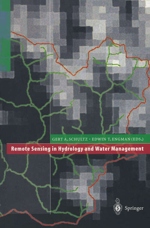 Book cover of Remote Sensing in Hydrology and Water Management (2000)
