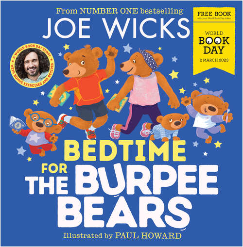 Book cover of Bedtime for the Burpee Bears: World Book Day 2023