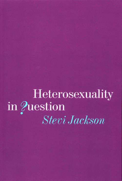 Book cover of Heterosexuality in Question (PDF)