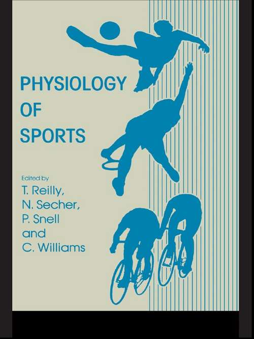 Book cover of Physiology of Sports