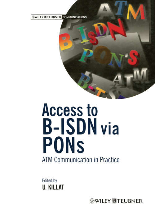 Book cover of Access to B-ISDN via PONs: ATM Communication in Practice (1996)