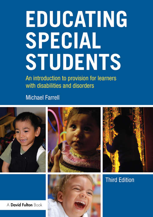Book cover of Educating Special Students: An introduction to provision for learners with disabilities and disorders (3)