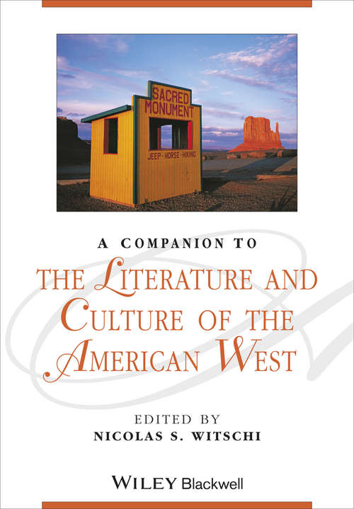 Book cover of A Companion to the Literature and Culture of the American West