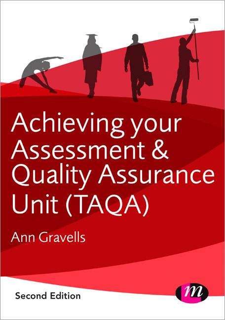Book cover of Achieving Your Assessment And Quality Assurance Units (PDF)
