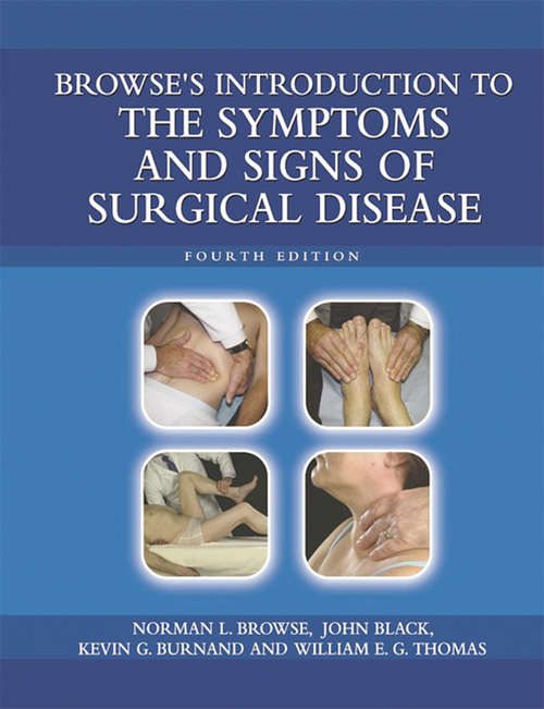 Book cover of Browse's Introduction to the Symptoms & Signs of Surgical Disease