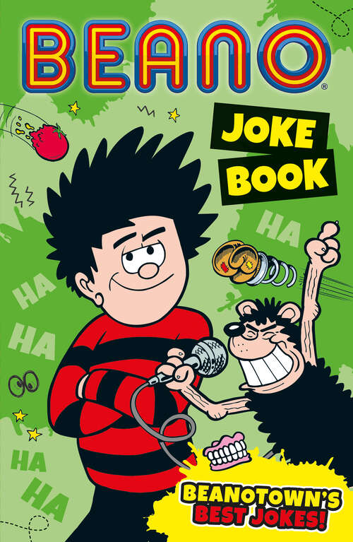 Book cover of Beano Joke Book (Beano)