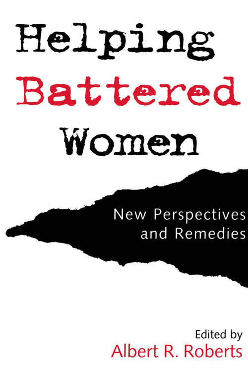Book cover of Helping Battered Women: New Perspectives And Remedies