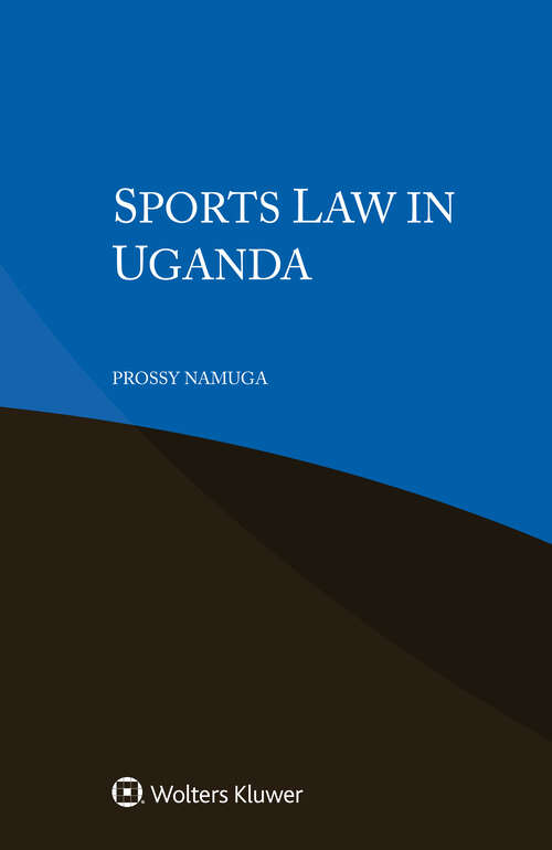 Book cover of Sports Law in Uganda