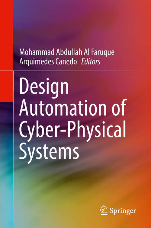 Book cover of Design Automation of Cyber-Physical Systems (1st ed. 2019)
