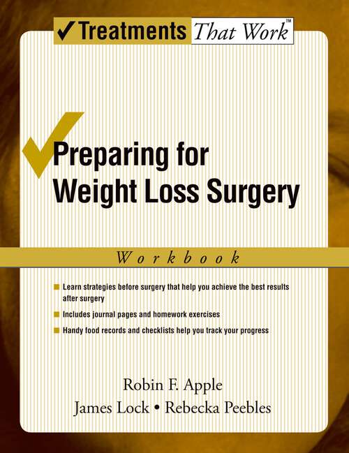 Book cover of Preparing for Weight Loss Surgery (Treatments That Work)