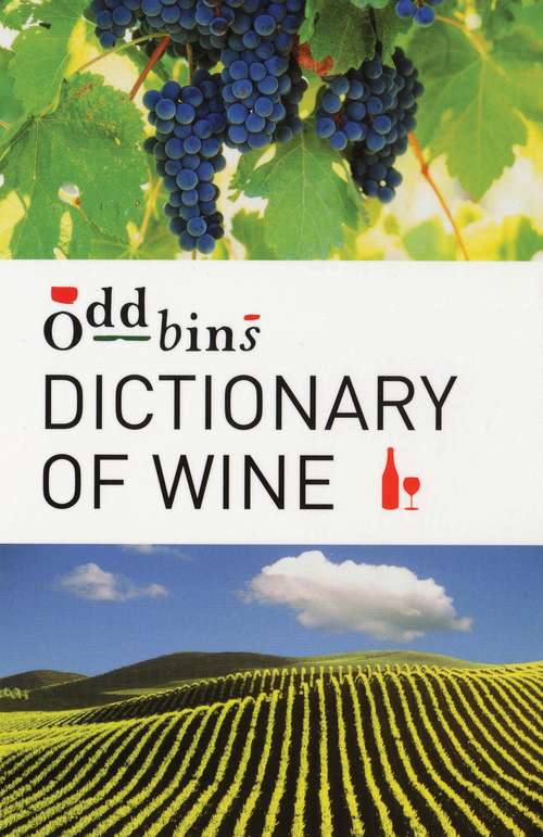 Book cover of Dictionary of Wine