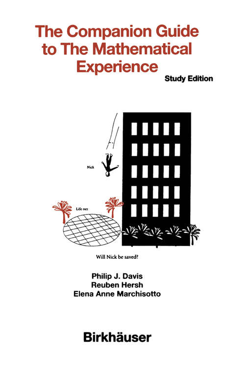 Book cover of The Companion Guide to the Mathematical Experience: Study Edition (pdf) (1995)