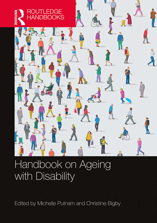 Book cover of Handbook on Ageing with Disability
