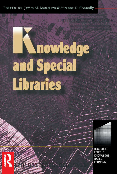 Book cover of Knowledge and Special Libraries