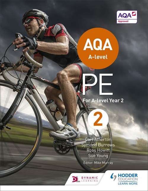 Book cover of AQA PE For A-level Year 2 (PDF)