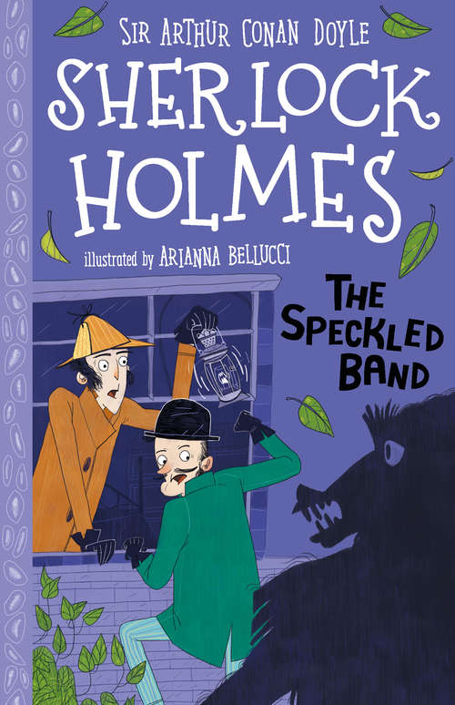 Book cover of The Speckled Band: A Play In Two Acts (The Sherlock Holmes Children's Collection (Easy Classics) #4)