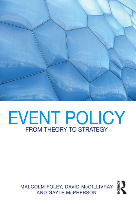 Book cover of Event Policy: From Theory to Strategy