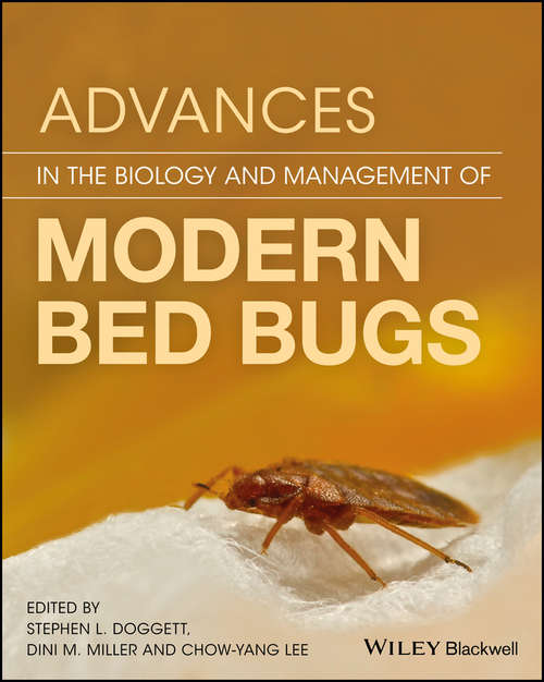 Book cover of Advances in the Biology and Management of Modern Bed Bugs