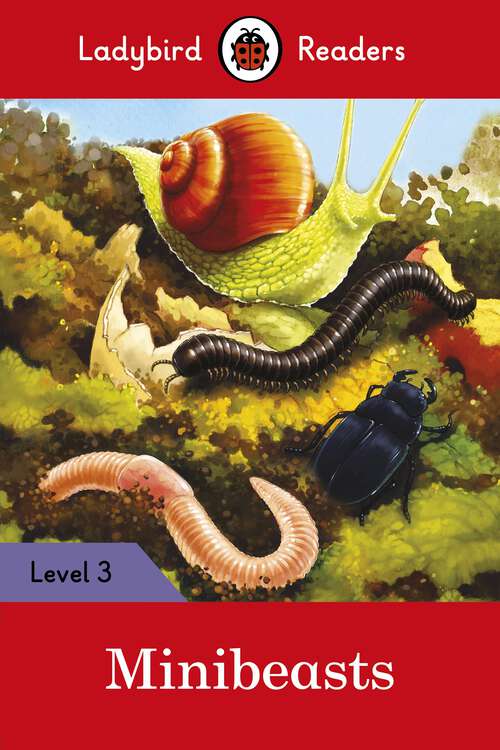 Book cover of Ladybird Readers Level 3 - Minibeasts (Ladybird Readers)