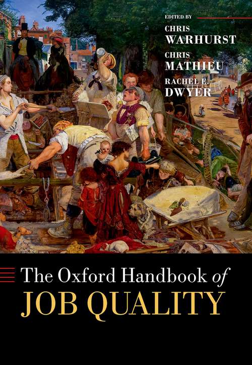 Book cover of The Oxford Handbook of Job Quality (Oxford Handbooks)