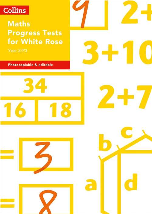 Book cover of Maths Progress Tests for White Rose Year 2/P3 (PDF)