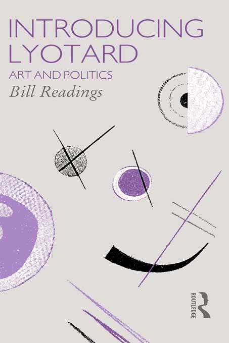 Book cover of Introducing Lyotard: Art and Politics (Critics of the Twentieth Century)