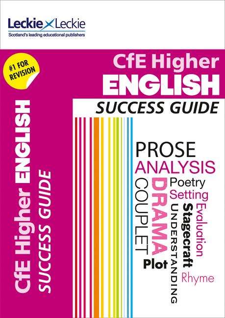 Book cover of CfE Higher English Success Guide (Success Guide) (PDF)