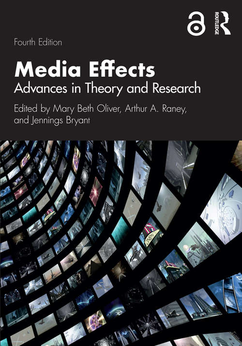 Book cover of Media Effects: Advances in Theory and Research (4) (Routledge Communication Series)
