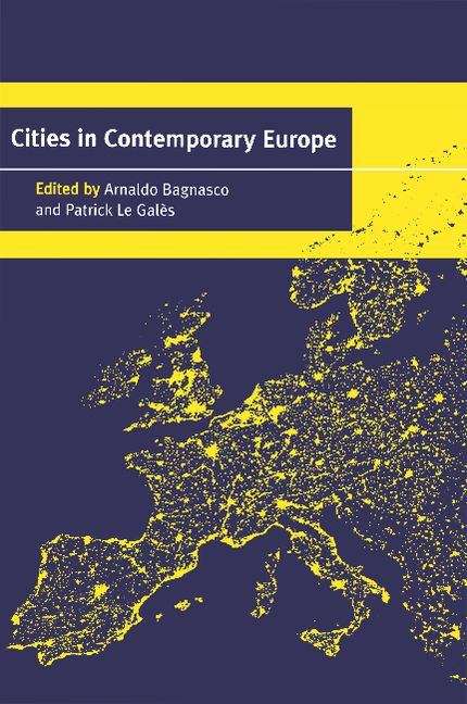 Book cover of Cities in Contemporary Europe (PDF)