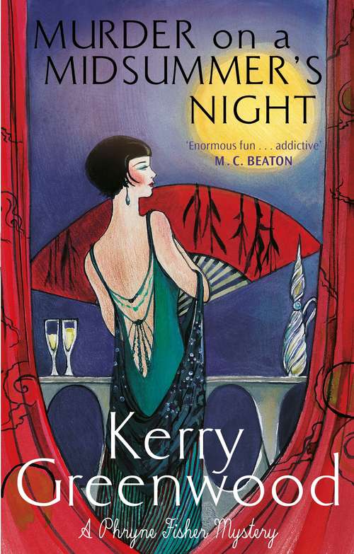 Book cover of Murder on a Midsummer's Night (Phryne Fisher #17)