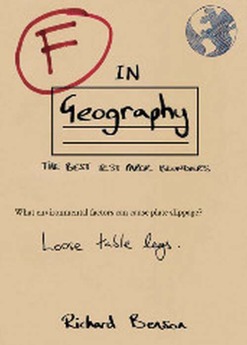 Book cover of F in Geography (F In Exams Ser.)