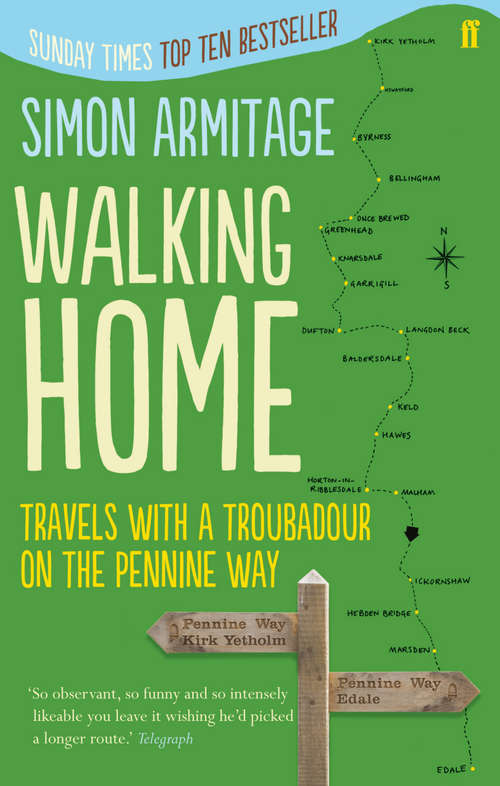 Book cover of Walking Home: A Poet's Journey (Main)