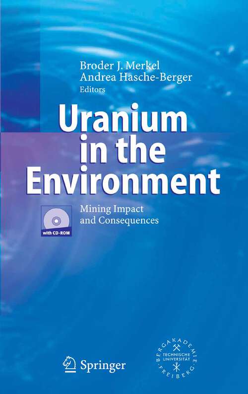 Book cover of Uranium in the Environment: Mining Impact and Consequences (2006)