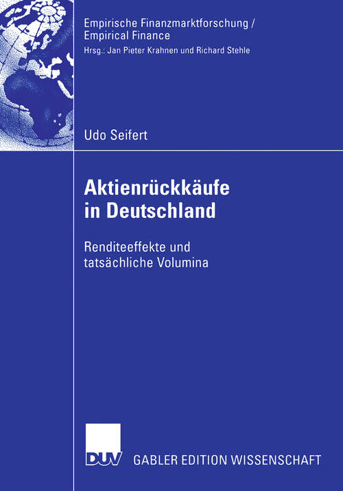 Book cover of Finanzielle Kennzahlen für Industrie- und Handelsunternehmen: Eine wert- und risikoorientierte Perspektive (2006) (Quantitatives Controlling)