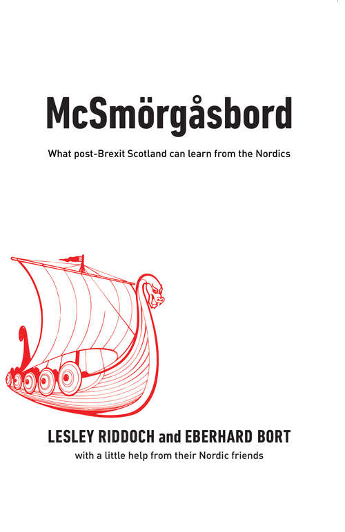 Book cover of McSmörgåsbord: What post-Brexit Scotland can learn from the Nordics