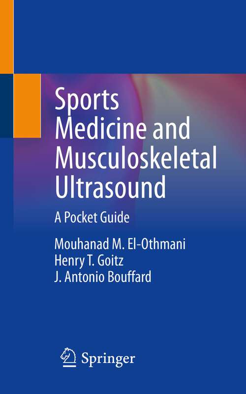 Book cover of Sports Medicine and Musculoskeletal Ultrasound: A Pocket Guide (1st ed. 2022)